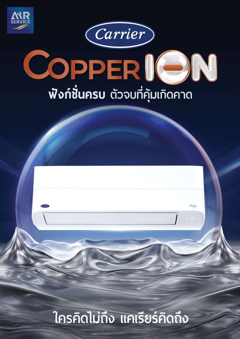 โบรชัวร์ แอร์ Carrier COPPER ION หน้า 1